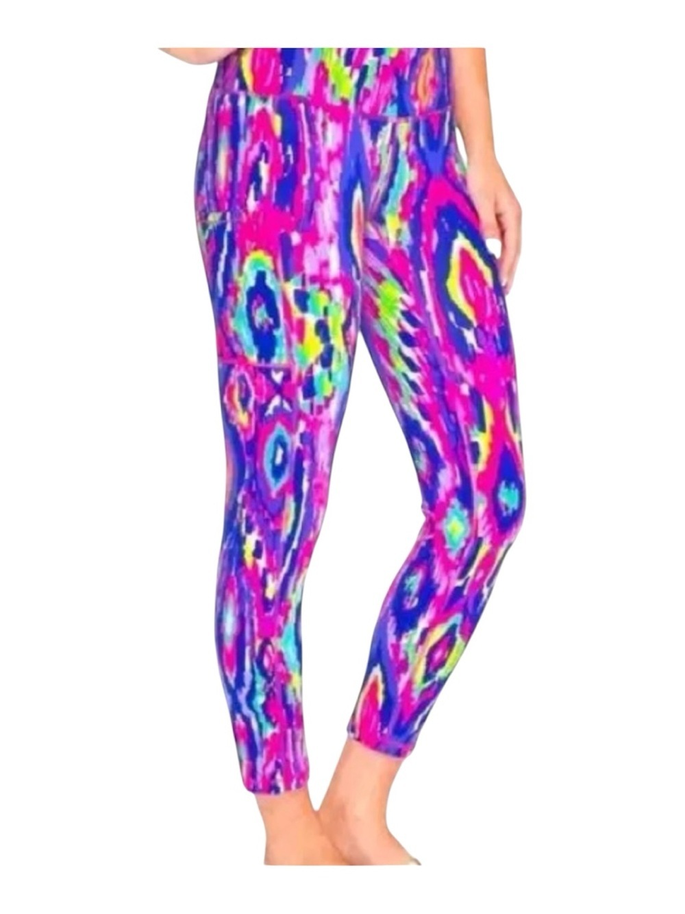 Lily Pulitzer multi luminescent Luxletic leggings